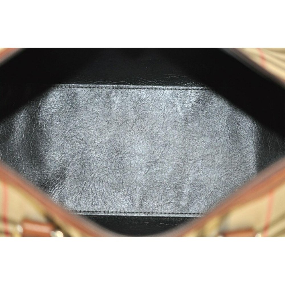 Auth Burberry Nova Check Hand Bag #27738B19 - Picture 9 of 12
